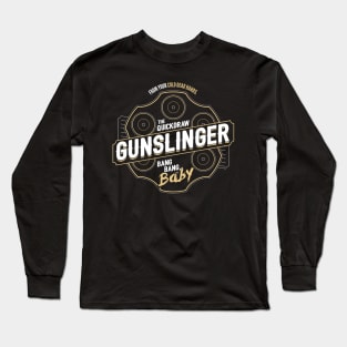 GUNSLINGER Fantasy RPG GM Dungeon Game Master DM boardgame tee Long Sleeve T-Shirt